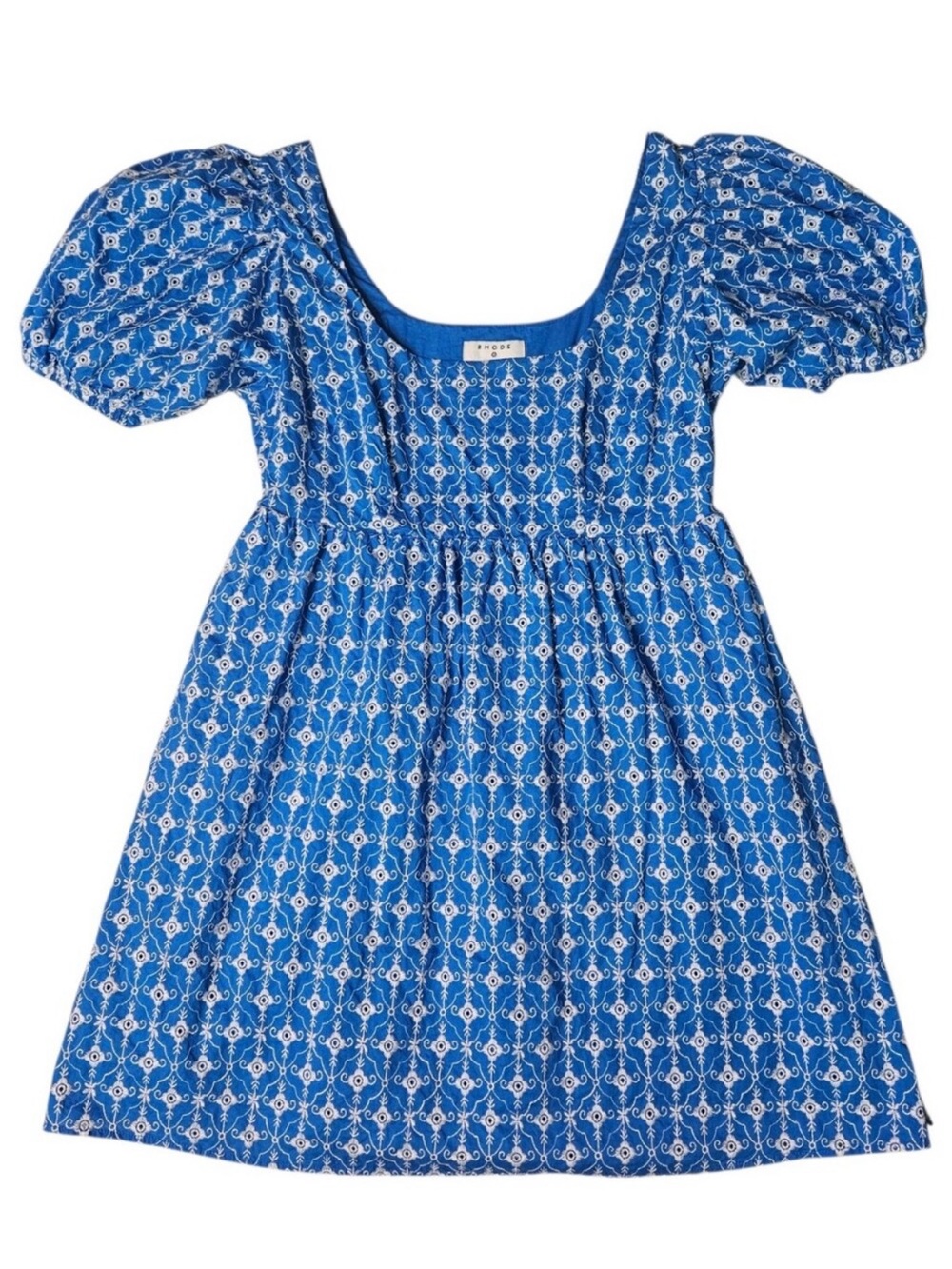 Rhode x Target Blue Eyelet Mini Dress